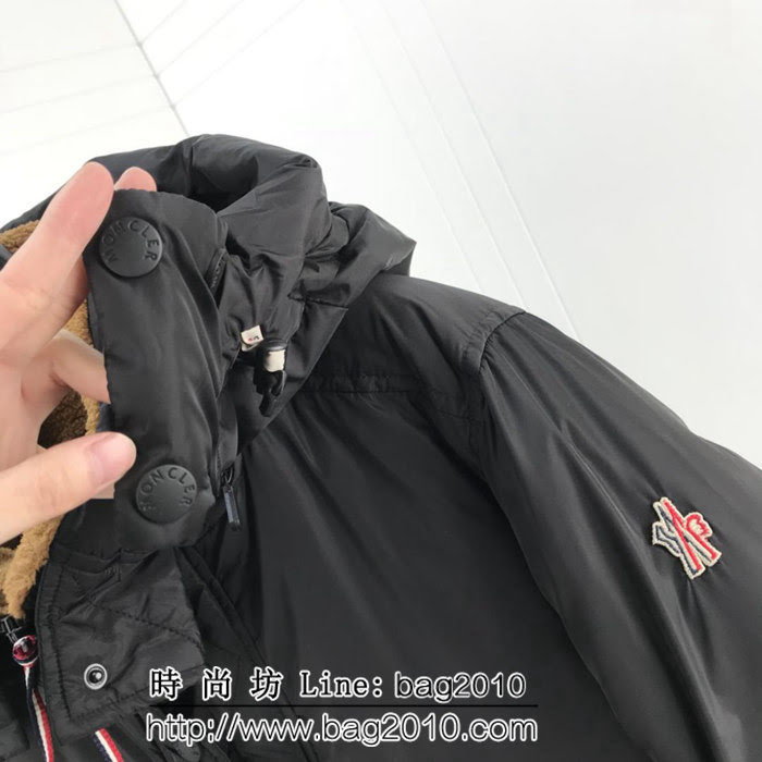 MONCLER蒙口 2018最頂級 中長款 男款羊羔毛領 超保暖防水 冬季羽絨服外套 ydi1904